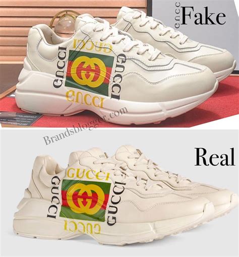 gucci rainbow shoes fake|gucci's chunky rhyton sneaker.